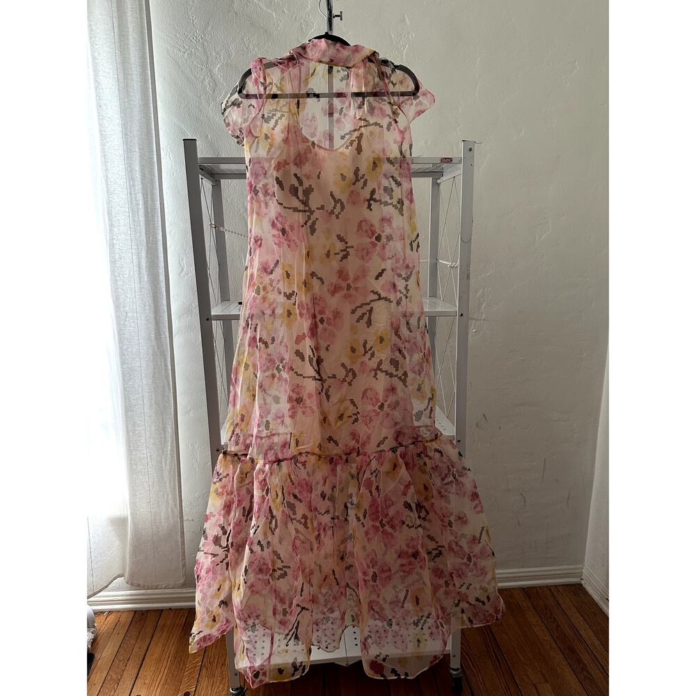 STAUD Calluna Maxi Dress Blossom Floral S